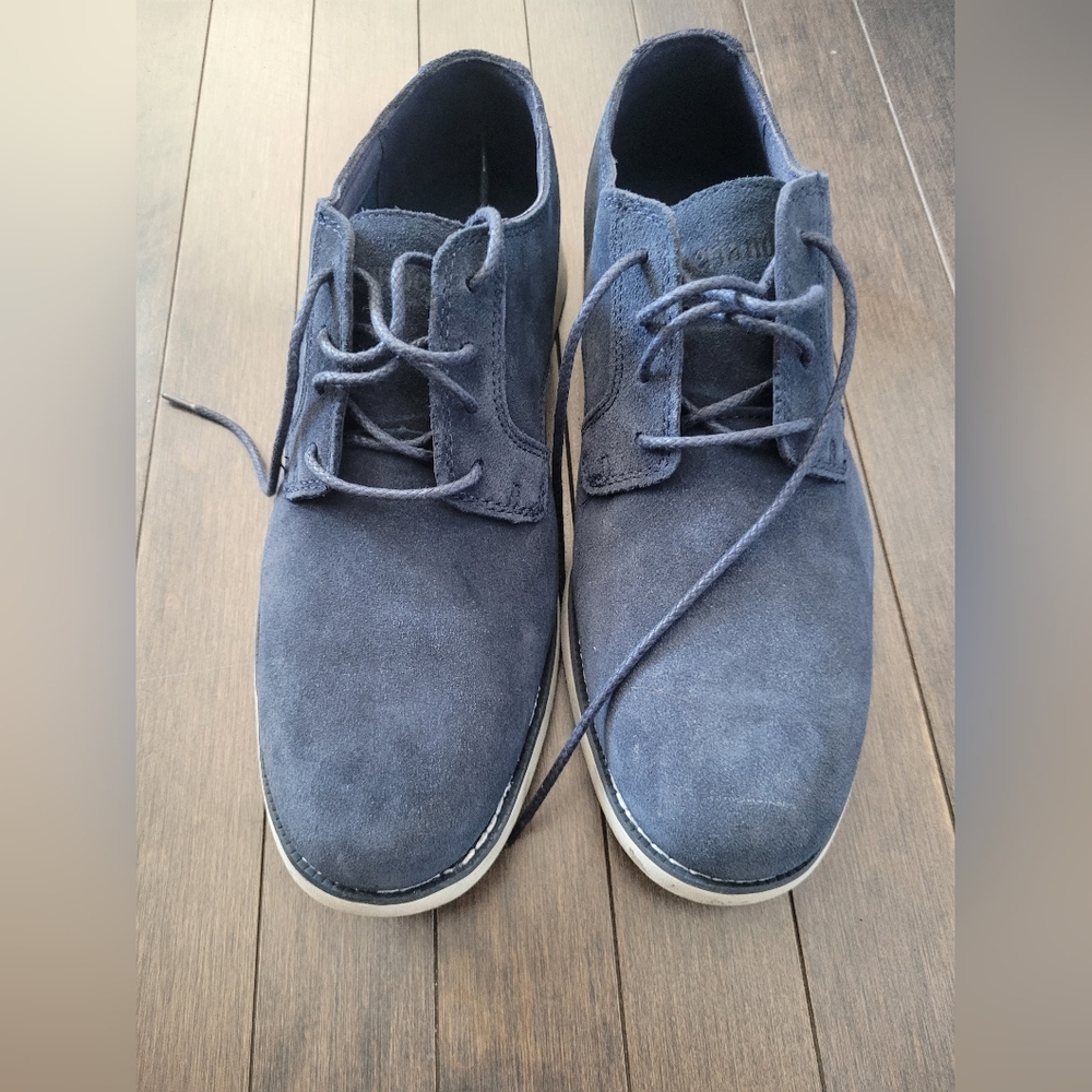 Timberland Men's Navy Suede Shoes, Size 9